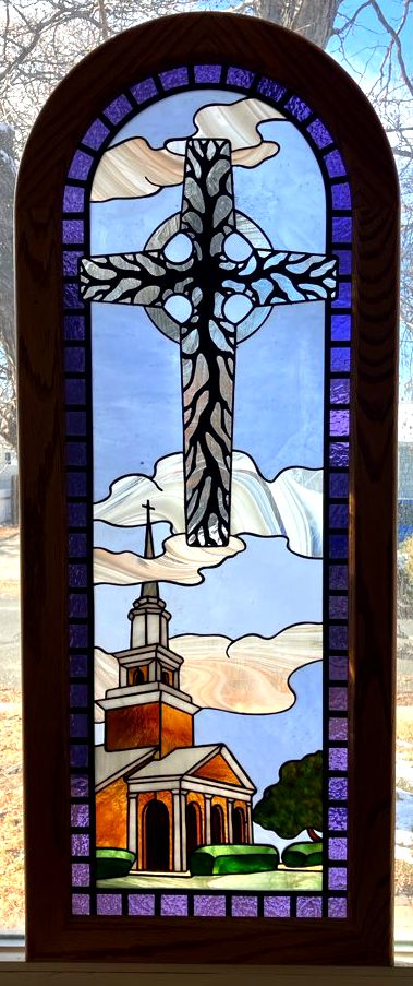 religious gift stained glass